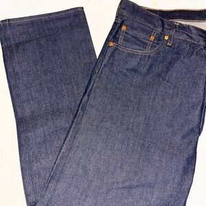 Levi's Dark Blue Straight Jeans